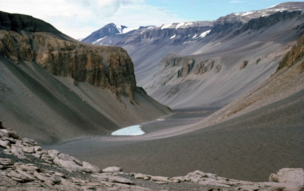 Matsumoto Pond in the McMurdo Dry Valleys